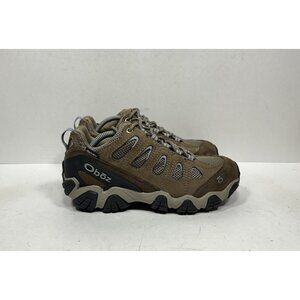 Oboz Sawtooth Brown Blue Bdry Hiking Shoes Boot Women's Size 7 Waterproof